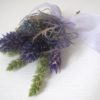 Lavender, thistle and eucalyptus flower corsage - Image 2