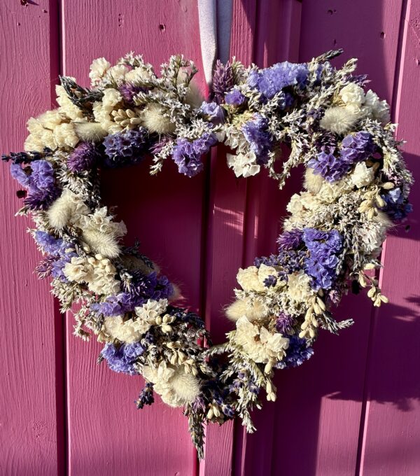 Lavender Heart Wreath Workshop 9th February 2025