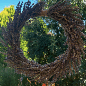 Lavender Circle Wreath