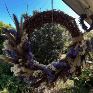 Large Lavender Wreath