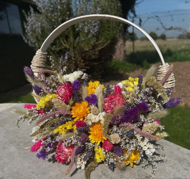 Dried Flower Basket Workshop 11th July 2025 @congham_hall Looks good from every angle, our double-sided flower basket is just lovely. Create this little gem of an arrangement followed by the most scrumptious afternoon tea in the tranquil library at Congham Hall Hotel. Link in bio #workshop #kingslynn #wreaths #driedflowers #wreathmaking #workshop #afternoontea #dayout #Norfolk #thingstodo #conghamhall