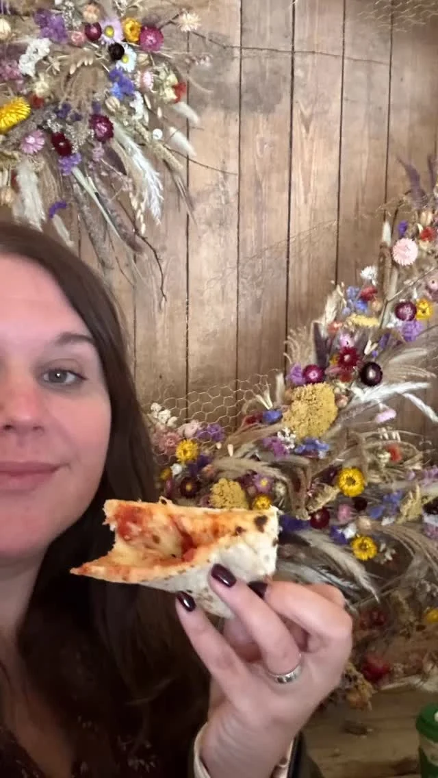 Is there anything better than hot pizza on a cold day? @the_simple_slice