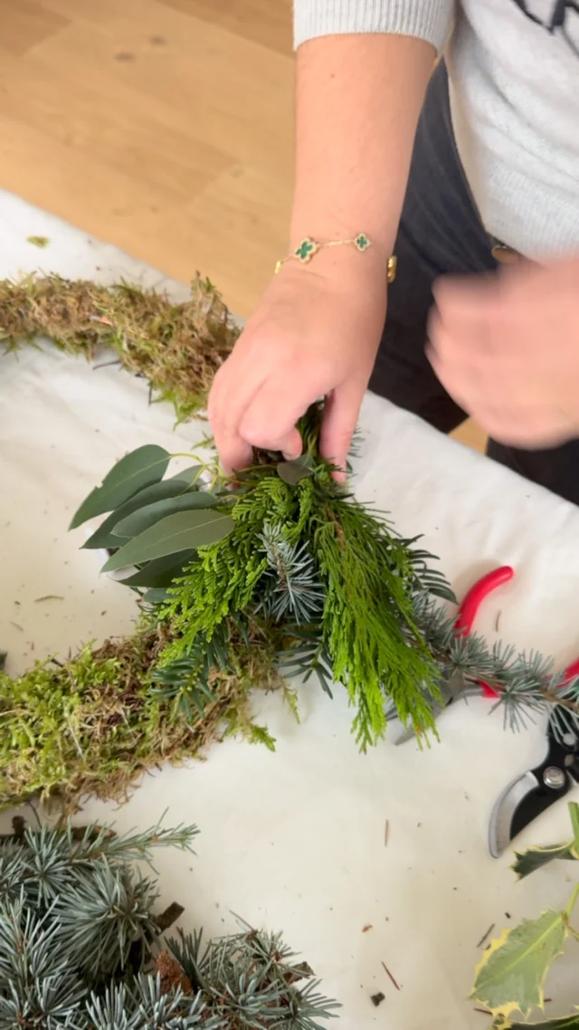 Our Christmas wreath kits are back & ready to order….